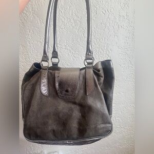 Maurizio Tauiti leather bag. Genuine leather